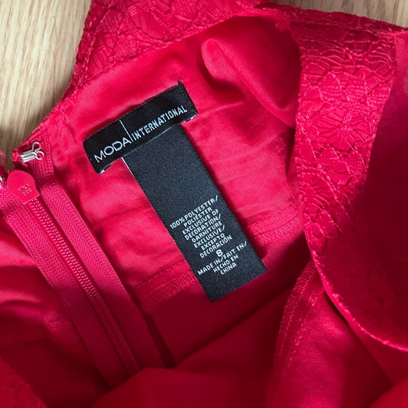 Red dress from Victoria’s Secret - Picture 5 of 6